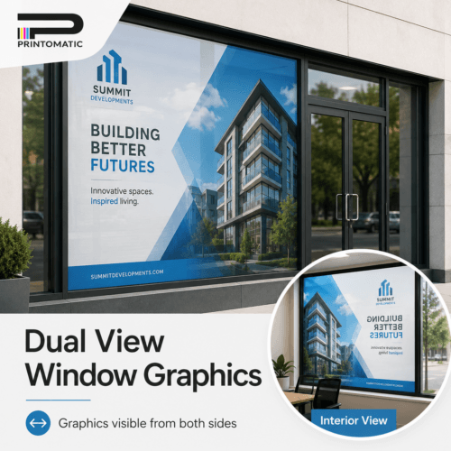 Dual View Window Graphics
