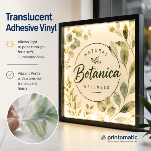 Translucent Adhesive Vinyl