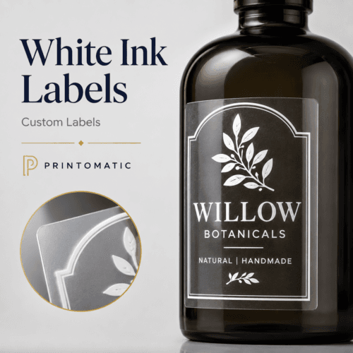 White Ink labels