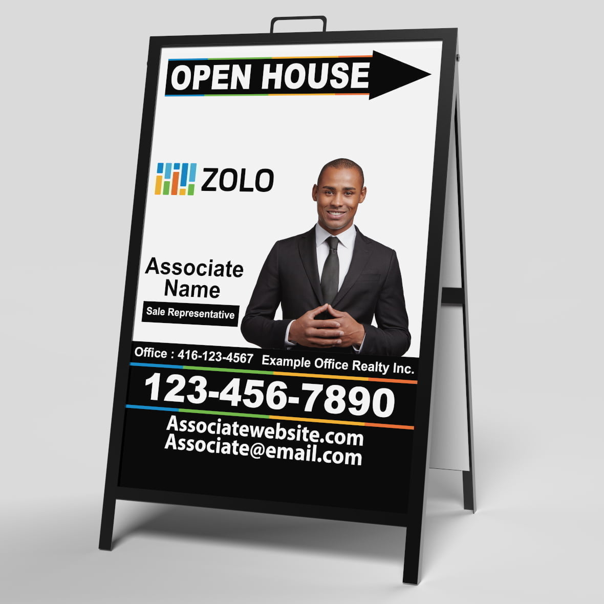 ZOLO A Frame Signs Zolo Insert Signs - Image 1